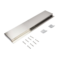 Kitchenaid W10655450 Stainless Steel Range Backsplash,Size: 30