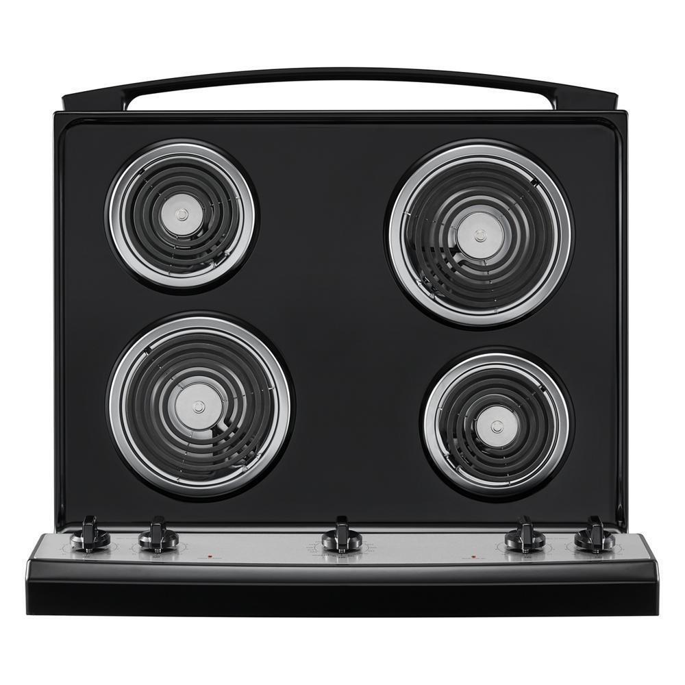 ACR4203MNS Amana® 30-inch Electric Range with Easy-Clean Glass Door