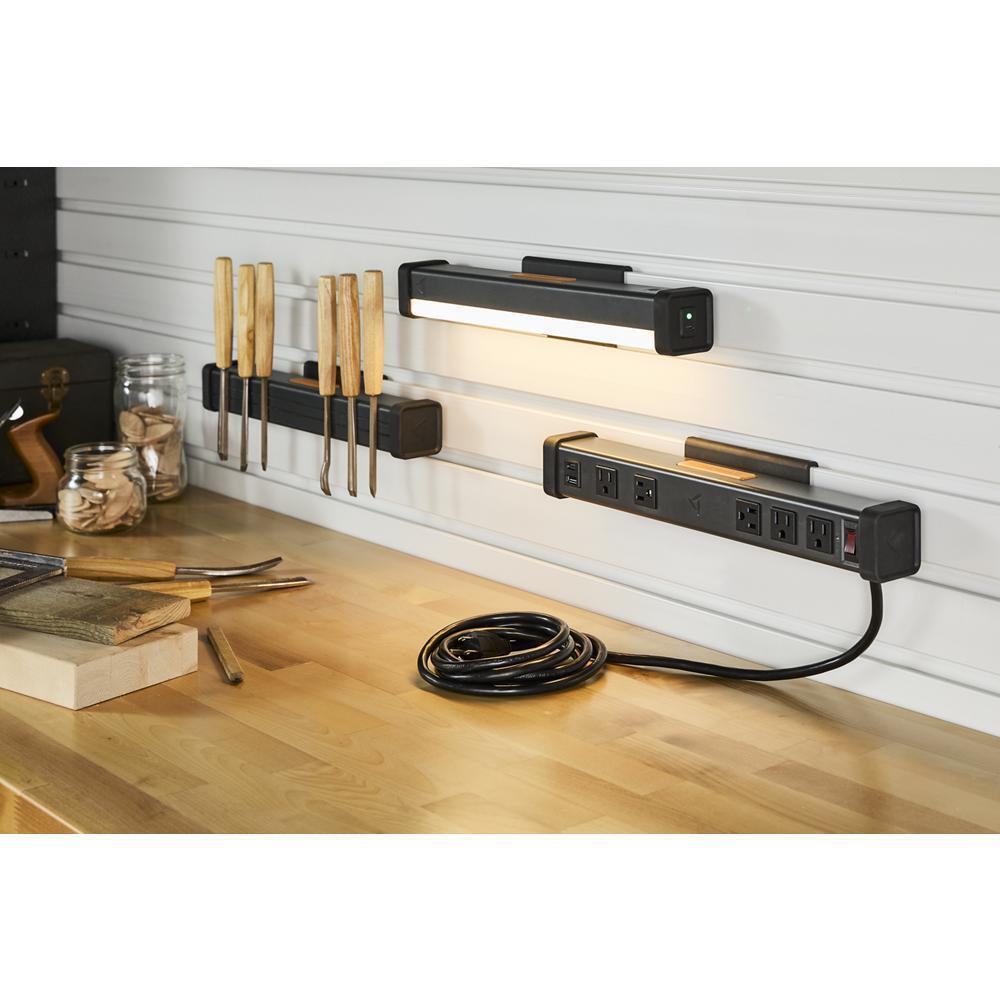 Gladiator GAWB06HWGW 6' Adjustable Height Hardwood Workbench