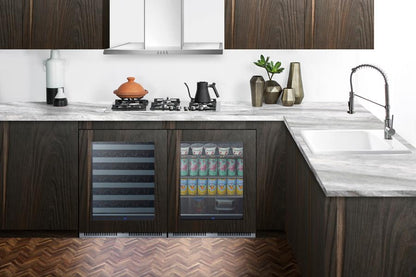 Summit SDHW2442PNR 24" Wide Built-in Wine Cellar (panel Not Included)
