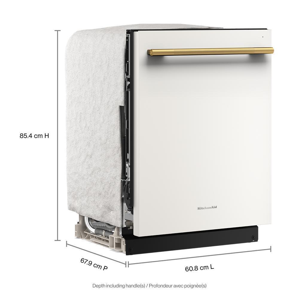 KDTS624SPL KitchenAid® 360(degree) Max Jets™ Third Rack Dishwasher with Advanced ProDry™ System, 44 dBA