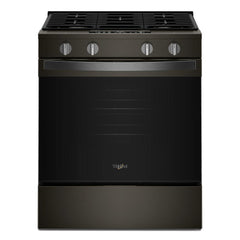 Whirlpool WSGS4530TV 30-inch Gas Smart Range with Air Cooking Technology and Steam Clean