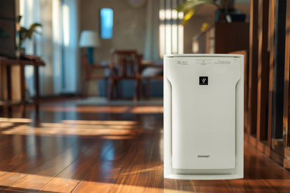 FPA80UW Sharp Plasmacluster Ion Air Purifier with True HEPA for Large Rooms