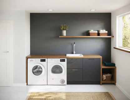 Bosch WPA12100UC 300 Series, condenser tumble dryer, White