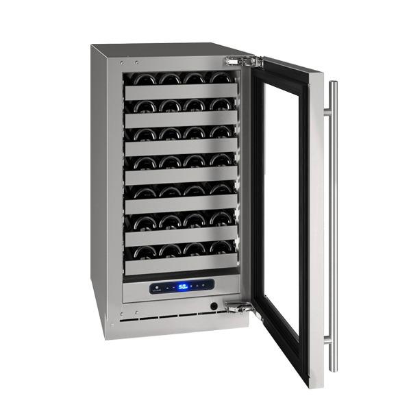 U-Line UHWC518SG01A Hwc518 18" Wine Refrigerator With Stainless Frame Finish and Field Reversible Door Swing (115 V/60 Hz)