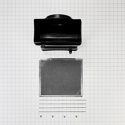 Maytag W11430929 Range Island Hood Recirculation Kit - Silver (Includes Two Charcoal Filters, Four Clips, and One Deflector Damper)