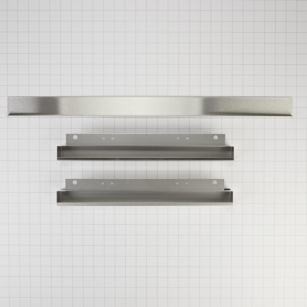 Kitchenaid W11264778 27" Trim Kit for 24" JennAir® Microwave, Stainless Steel, fits JMDFS24HM Under-Counter Built-in Microwave Oven with Drawer design