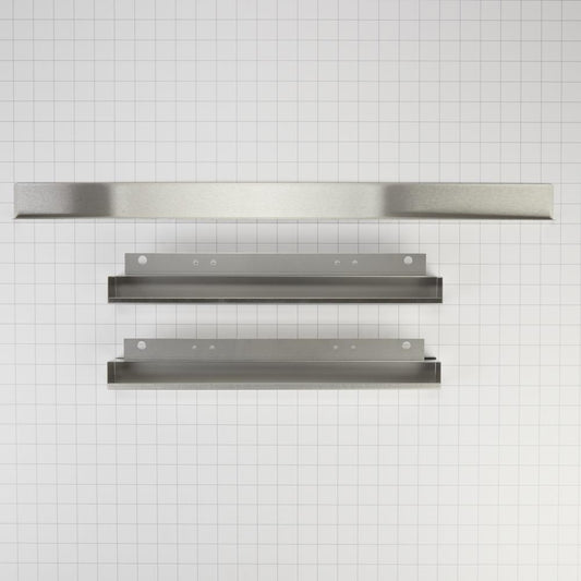 Kitchenaid W11264778 27" Trim Kit for 24" JennAir® Microwave, Stainless Steel, fits JMDFS24HM Under-Counter Built-in Microwave Oven with Drawer design