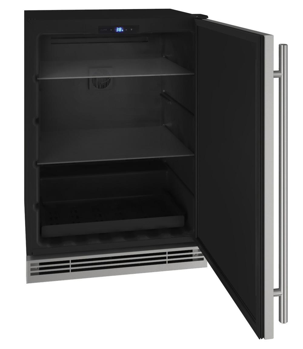 U-Line UHRE124SS01A Hre124 24" Refrigerator With Stainless Solid Finish (115 V/60 Hz)