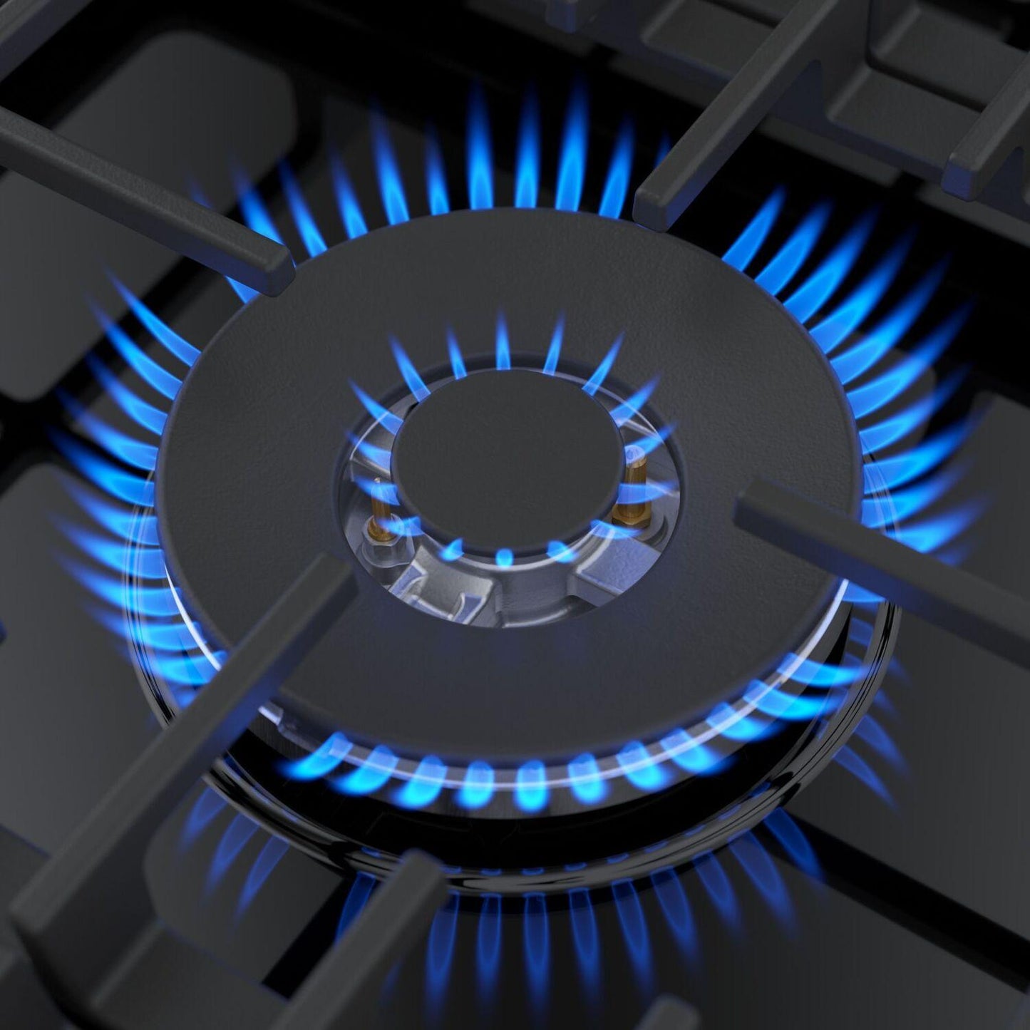 Bosch 800 Series Gas Cooktop 30" Black NGM8048UC