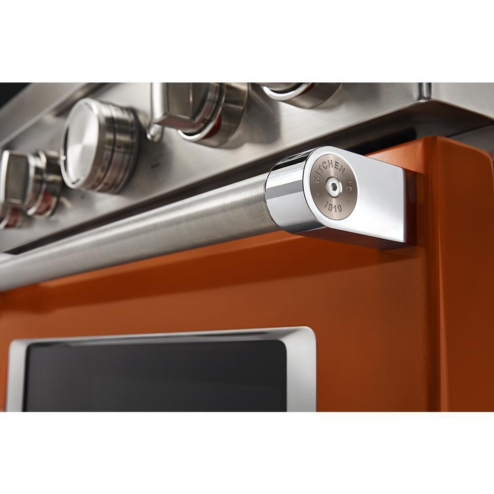 W11368841BN KitchenAid Commercial-Style Range Handle Medallion Kit - Bronze (Includes Two Medallions, Screws, and One 1/8-IN Hex Wrench)
