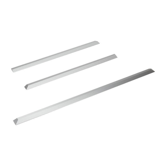Maytag W10731887 Slide-In Range & Countertop Trim Kit, Stainless Steel, with (1) left side trim, (1) right side trim, and (1) rear trim