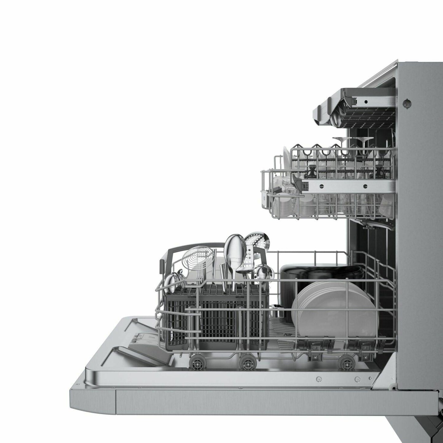 Bosch 800 Series Dishwasher 24'' stainless steel SGE78B55UC