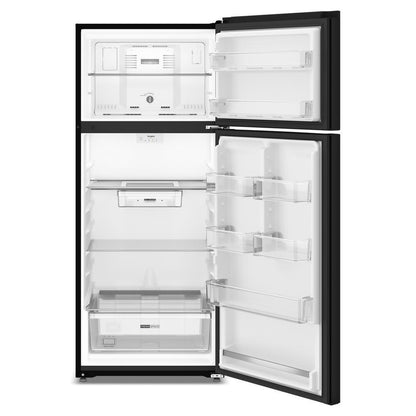 WRTX5118TB Whirlpool® 28-inch Wide Top Freezer Refrigerator with Total Coverage Cooling- 18.0 Cu. Ft.