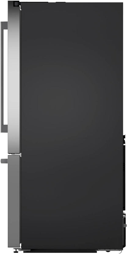 Bosch B36FD52SNS 500 Series, French Door Bottom freezer, multi door, 36'', Brushed steel (with anti-fingerprint), Total No Frost