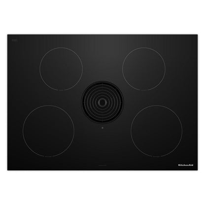 Kitchenaid KCID930SBL 30-inch NextGen Induction Downdraft Cooktop with 4 Cooking Zones