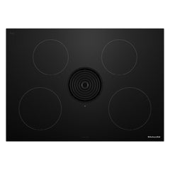 Kitchenaid KCID930SBL 30-inch NextGen Induction Downdraft Cooktop with 4 Cooking Zones
