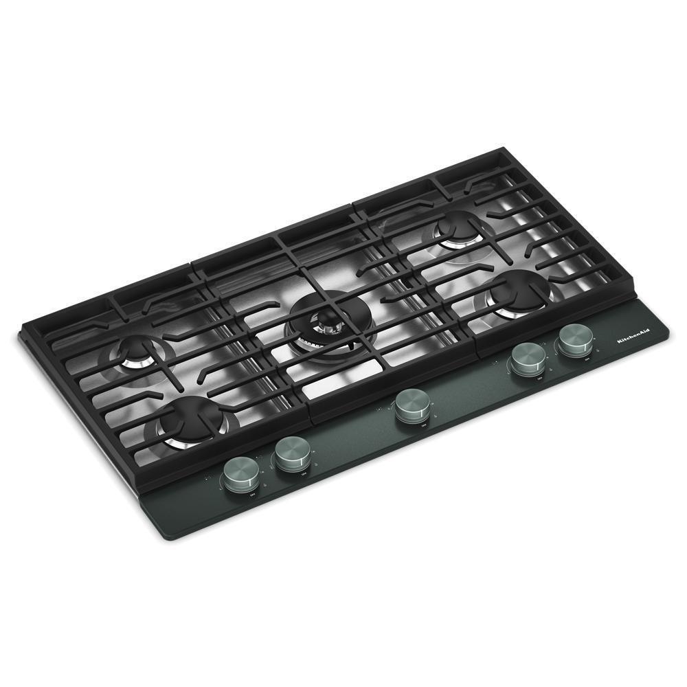 KCGK736SJP KitchenAid® 36 in. Gas Cooktop with 5 Burners and Integrated Wok Grate