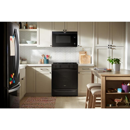 Whirlpool WSGS3330TB 30-inch Gas Range with No Preheat Mode and Slow Cook