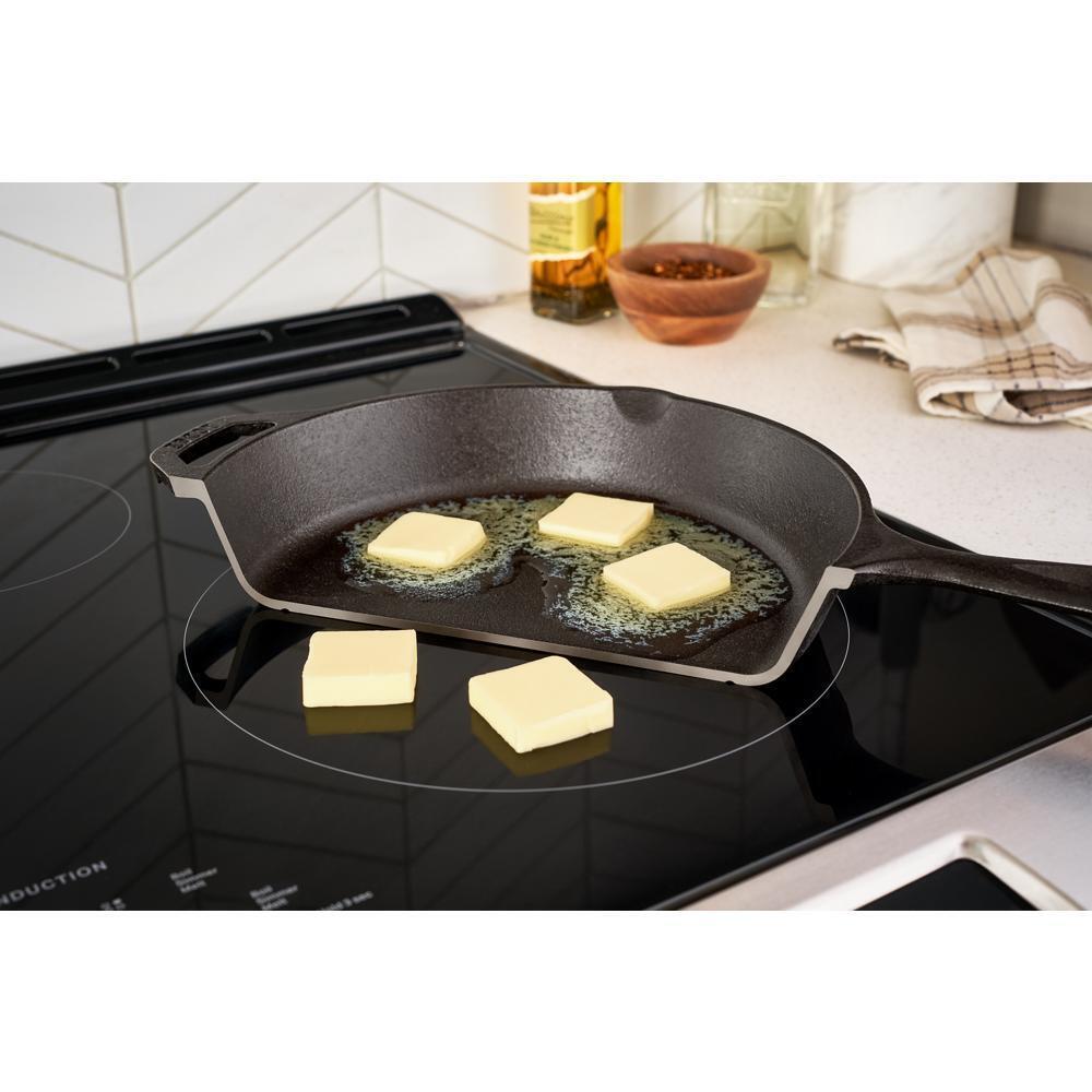 Whirlpool WSIS5030RV 30-inch Induction Range with No Preheat Air Fry