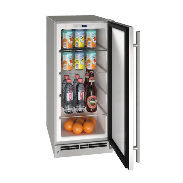 U-Line UORE115SS01A Ore115 15" Refrigerator With Stainless Solid Finish (115 V/60 Hz)