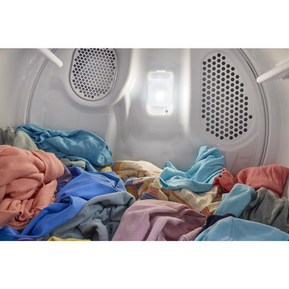 Whirlpool WED4307SW 7.0 cu. ft. Electric Dryer with AutoSensing and Wrinkle Shield™ option - Vented Top Load Matching