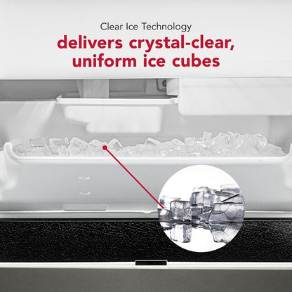 Kitchenaid KUID518SBE 18'' Automatic Ice Maker