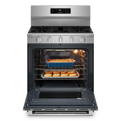 Maytag MFGS4030RS 30-Inch Wide Gas Range With Steam Clean - 5.0 cu. ft.