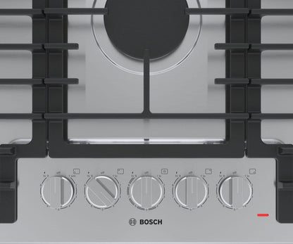 Bosch NGM5659UC 500 Series, Gas hob, 36'', Stainless steel