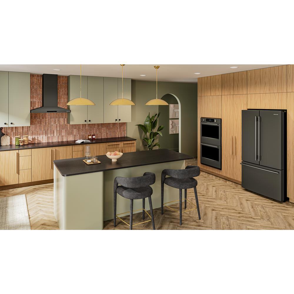 Kitchenaid KOED930SBE 30-inch Smart Electric Double Wall Oven with Intelligent Cooking Camera - Black Ore