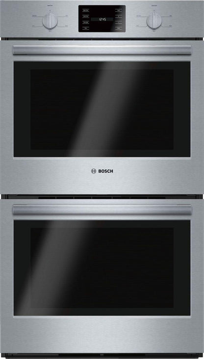 Bosch HBL5551UC 500 Series, 30", Double Wall Oven, SS, Thermal/Thermal, Knob Control