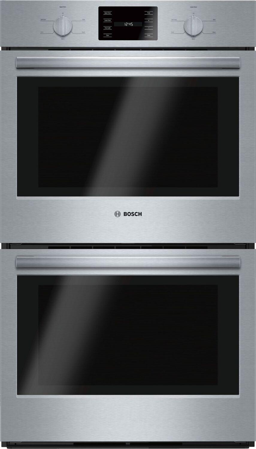 Bosch HBL5551UC 500 Series, 30", Double Wall Oven, SS, Thermal/Thermal, Knob Control