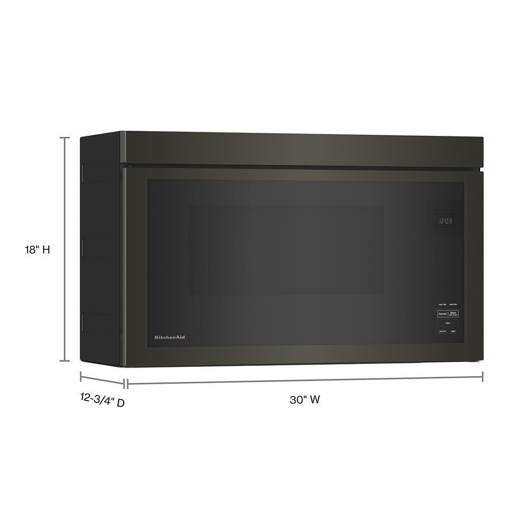 Kitchenaid KMMF330PBS Over-The-Range Microwave with Flush Built-In Design