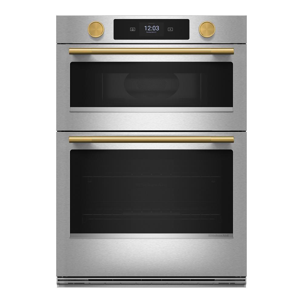 Kitchenaid W11774418 Brass Handle and Knob Hardware Accessory Kit for KitchenAid® 30" Double Wall Oven & Microwave Combo