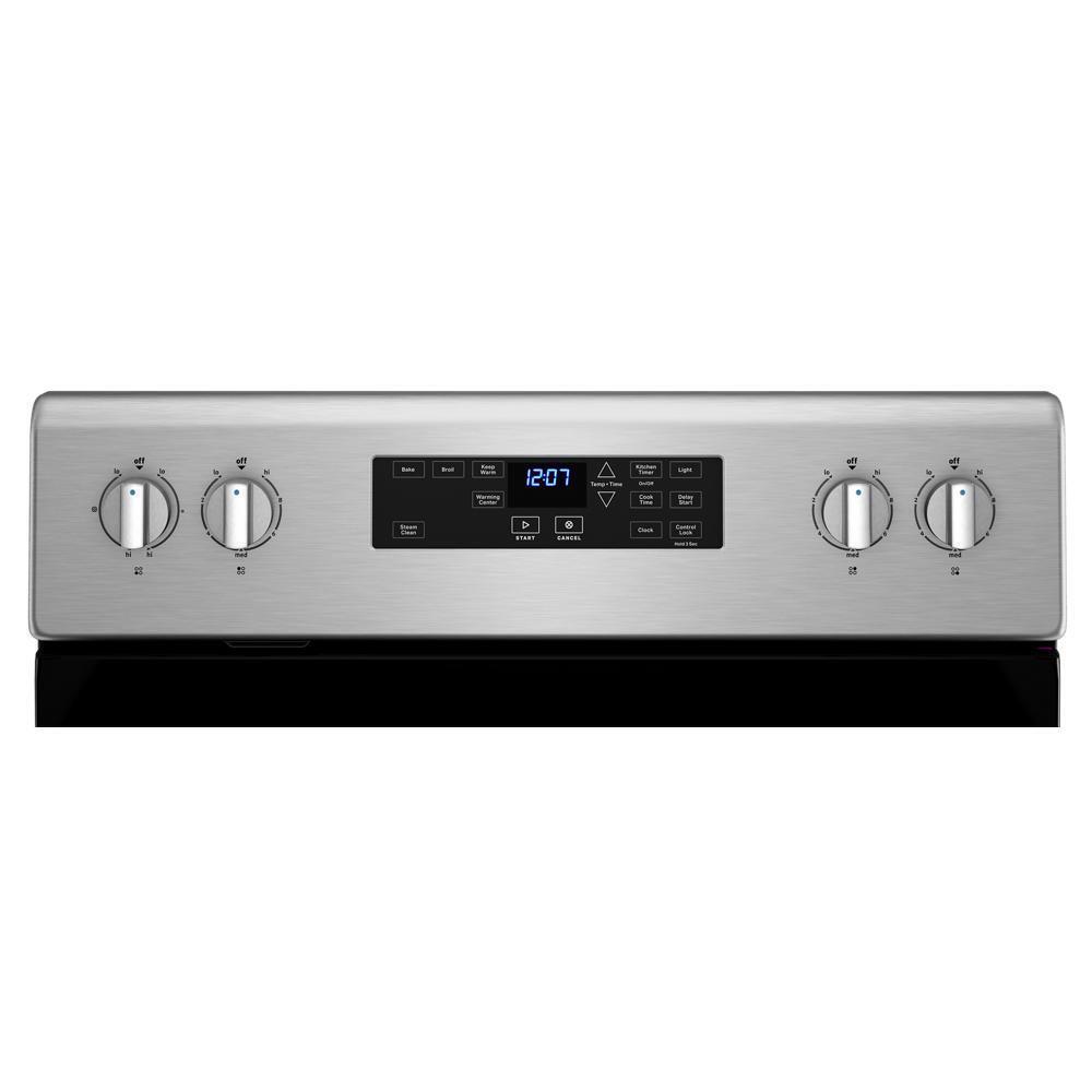 Maytag MER4600LS Electric Range with Steam Clean - 5.3 cu. ft.