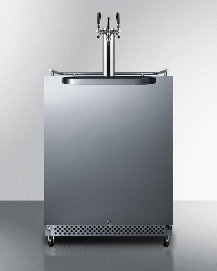 Summit 24" Wide Built-in Outdoor Kegerator