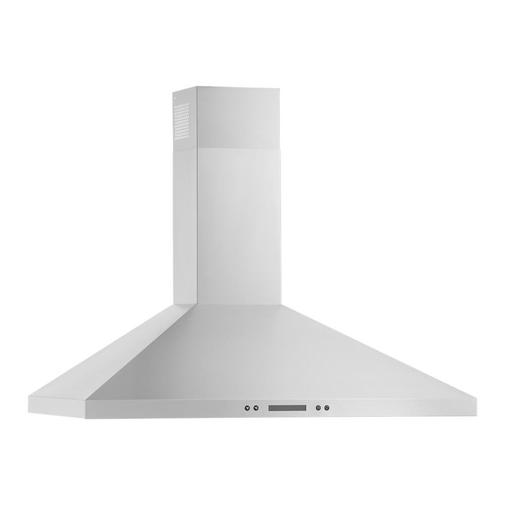 Whirlpool WVW93UC6LS 36" Chimney Wall Mount Range Hood with Dishwasher-Safe Grease Filters