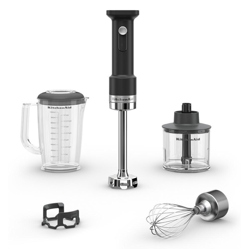 KHBRV05BM KitchenAid Go® Cordless Hand Blender with Accessories - battery sold separately