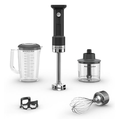 KHBRV05BM KitchenAid Go® Cordless Hand Blender with Accessories - battery sold separately