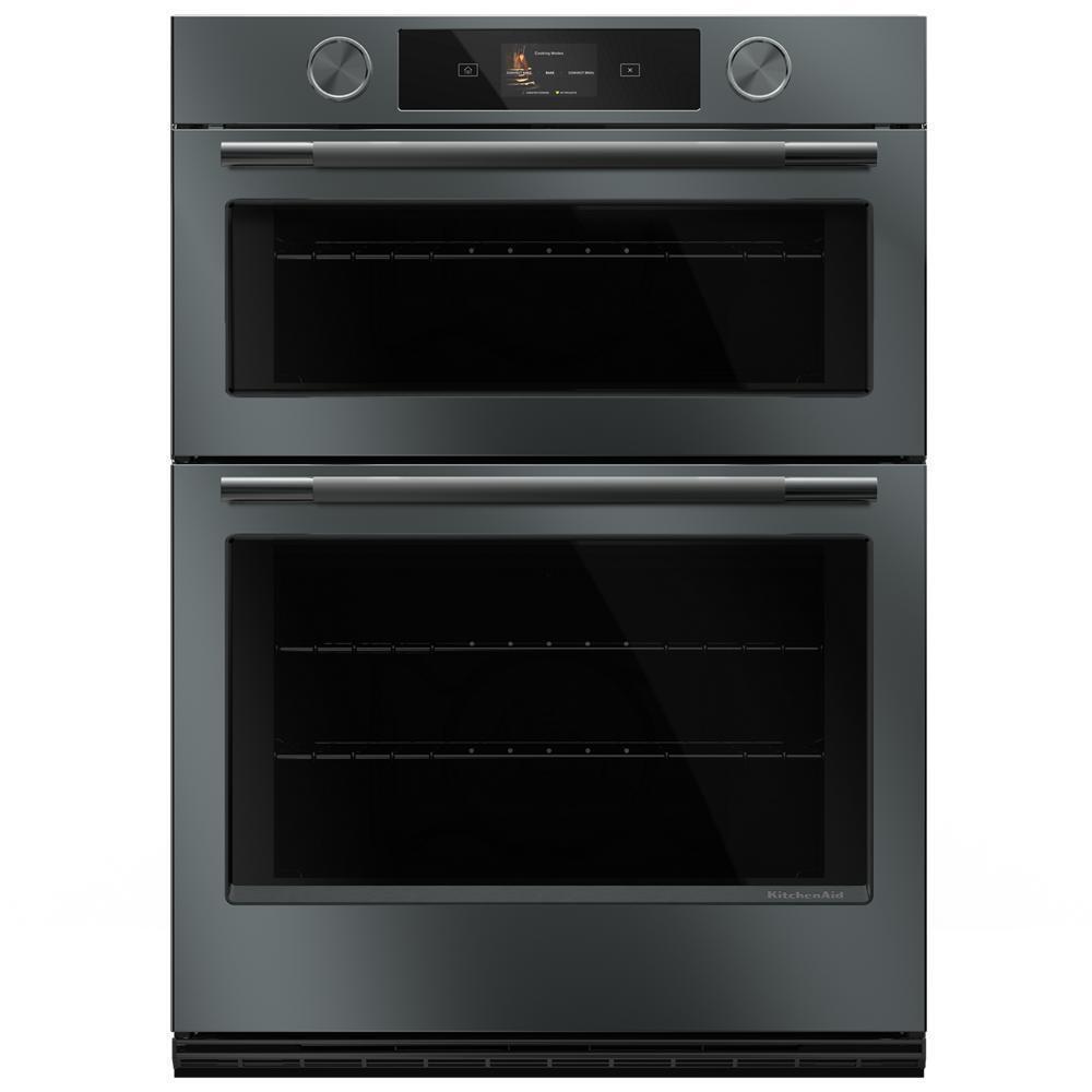 Kitchenaid KOEC930SJP 30-inch Smart Electric Combo Wall Oven with Intelligent Cooking Camera - Juniper