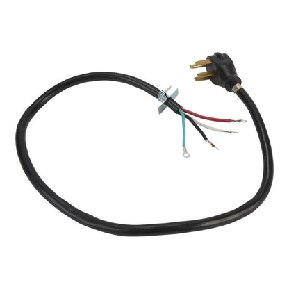 Maytag PT400 4' Electric Range Power Cord 4 Wire 40 Amp Right Angle Plug
