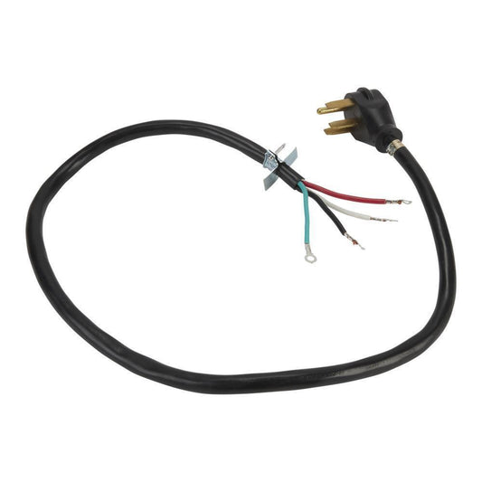 Maytag PT400 4' Electric Range Power Cord 4 Wire 40 Amp Right Angle Plug