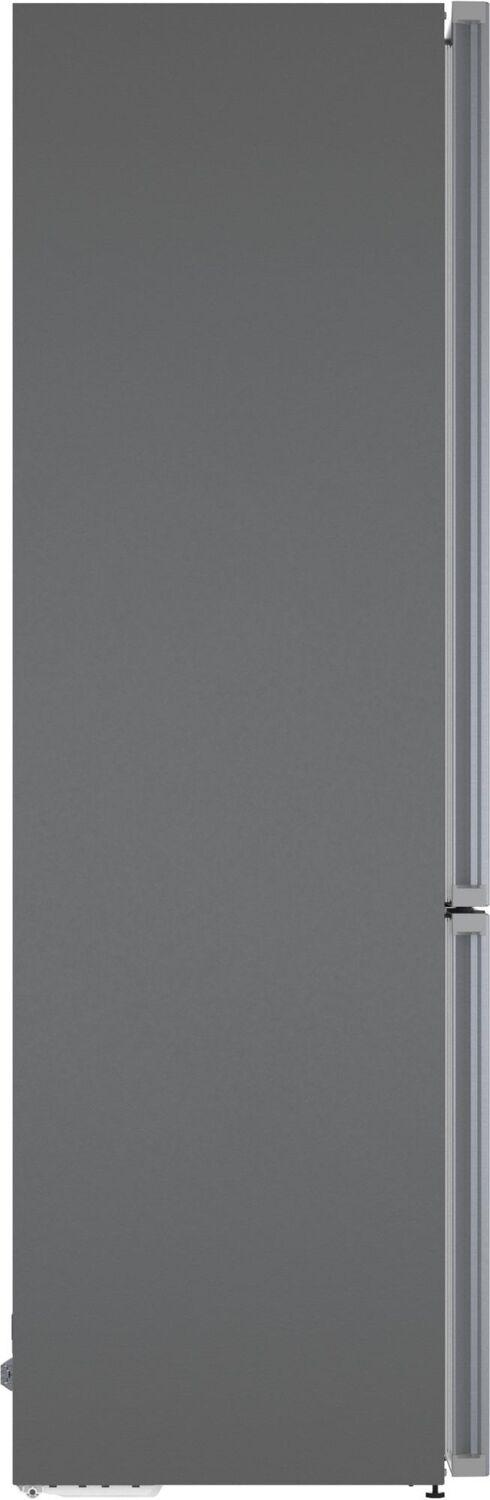 Bosch B24CB50ESS 500 Series, free-standing fridge-freezer with freezer at bottom, 24'', Brushed steel (with anti-fingerprint), Total No Frost