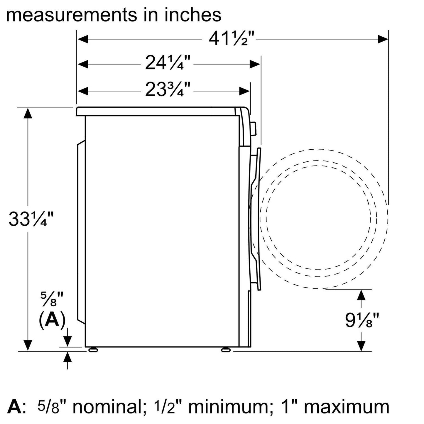 300 Series Washer - 208/240V, Cap. 2.2 cu.ft., 15 Cyc.,1,400 RPM, 54 dBA White/Door, ENERGY STAR