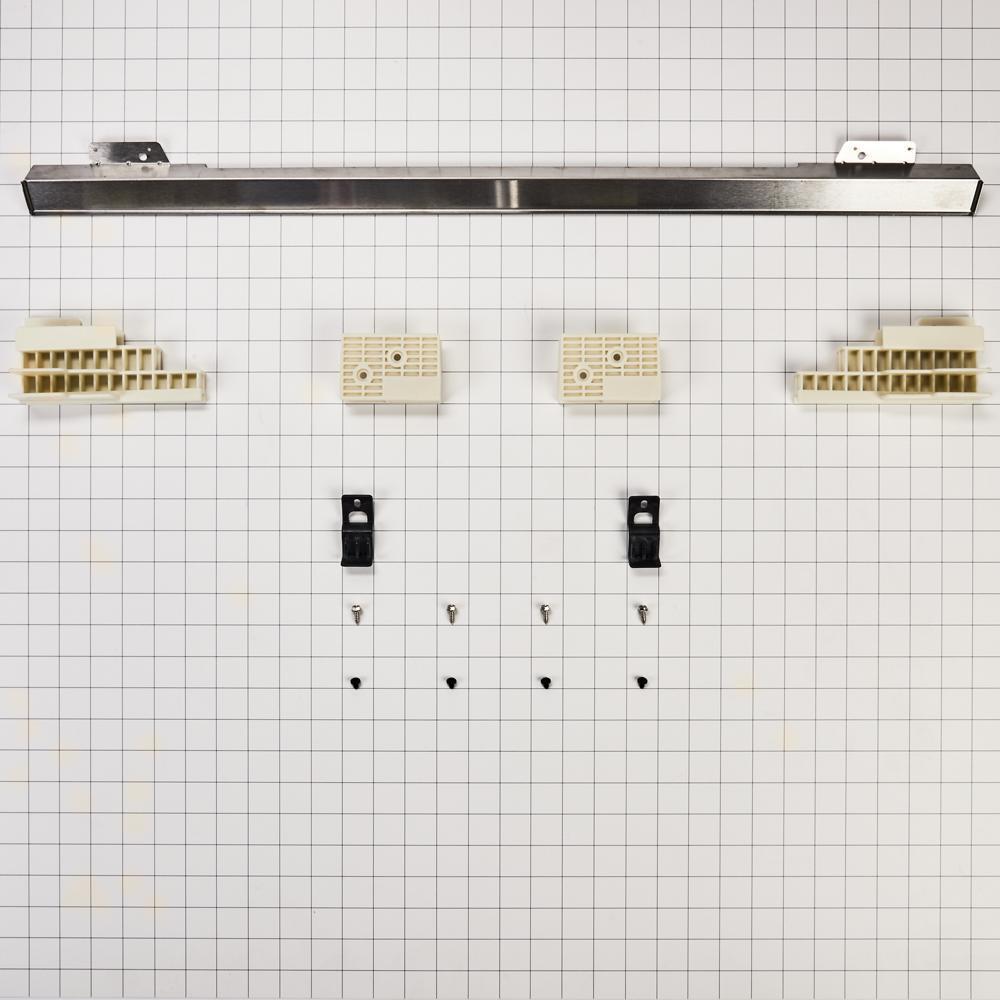 Kitchenaid W10801482 JennAir 30-IN Oven Flush Installation Trim Kit - Stainless Steel for Built-In Oven/Microwave Combination Models (JMW2430DS, JMW2430DP, JMW3430DS, JMW3430DP)