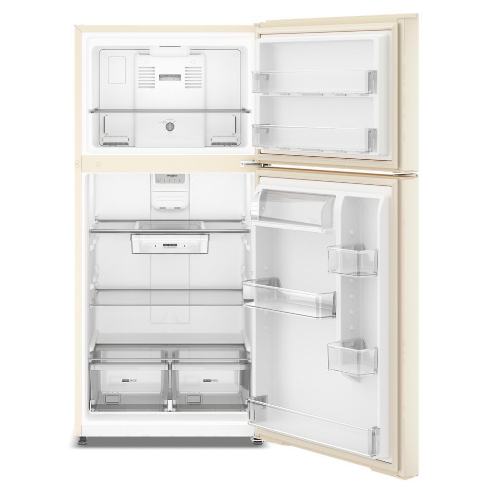 WRTX7419ST Whirlpool® 30-inch Wide Top Freezer Refrigerator with Total Coverage Cooling- 19 Cu. Ft.