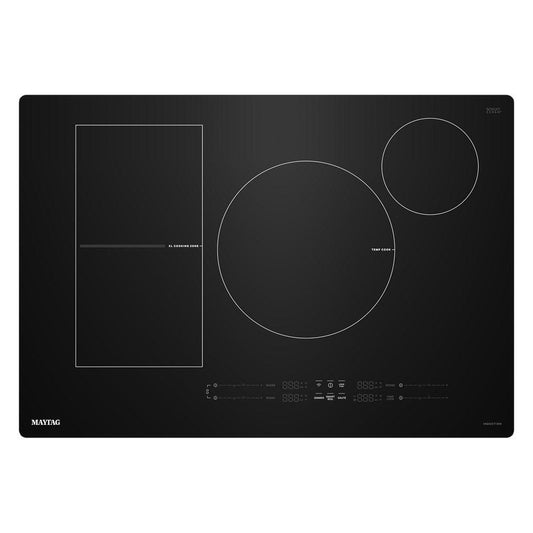 Maytag MCIT8030SB 30-Inch Wide Induction Cooktop with Power Boost