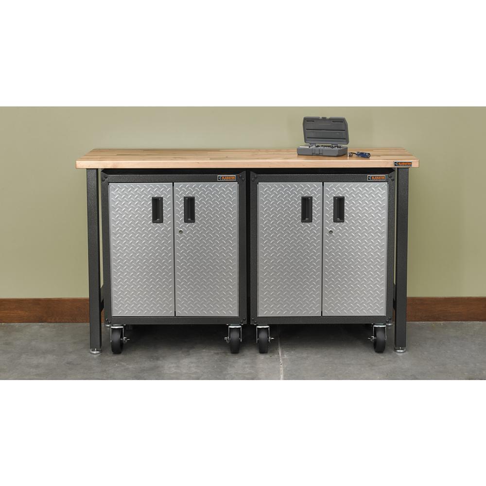 Gladiator GACK04KDSX Ready-to-Assemble Modular GearBox Caster Kit