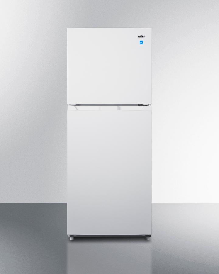 Summit FF1088W 24" Wide Top Mount Refrigerator-freezer