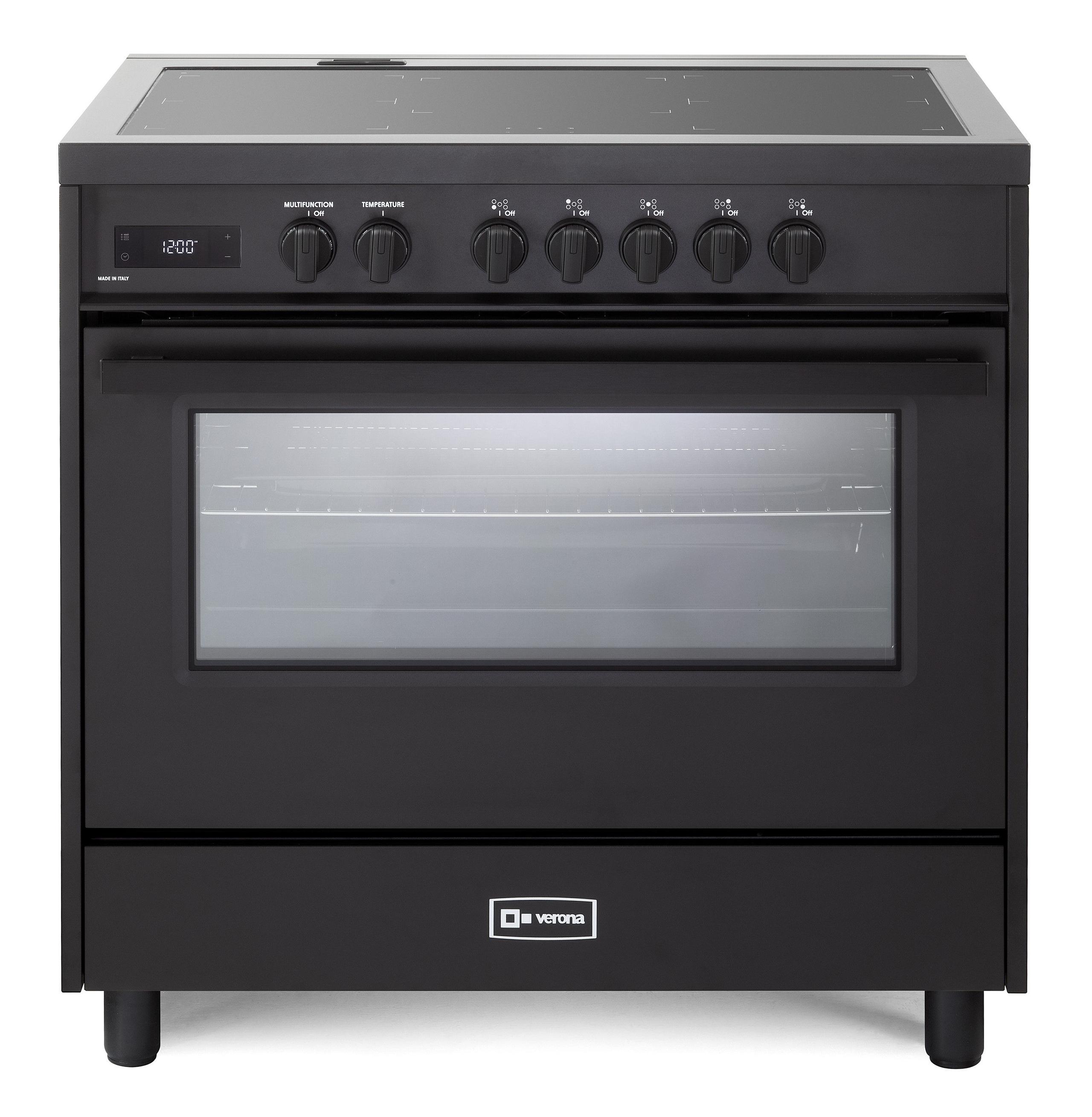 VMFSIE365EE Verona Ult Midnight 36" Induction Range - Full Black